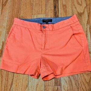 Coral Banana Republic Shorts Hampton Fit cotton shorts